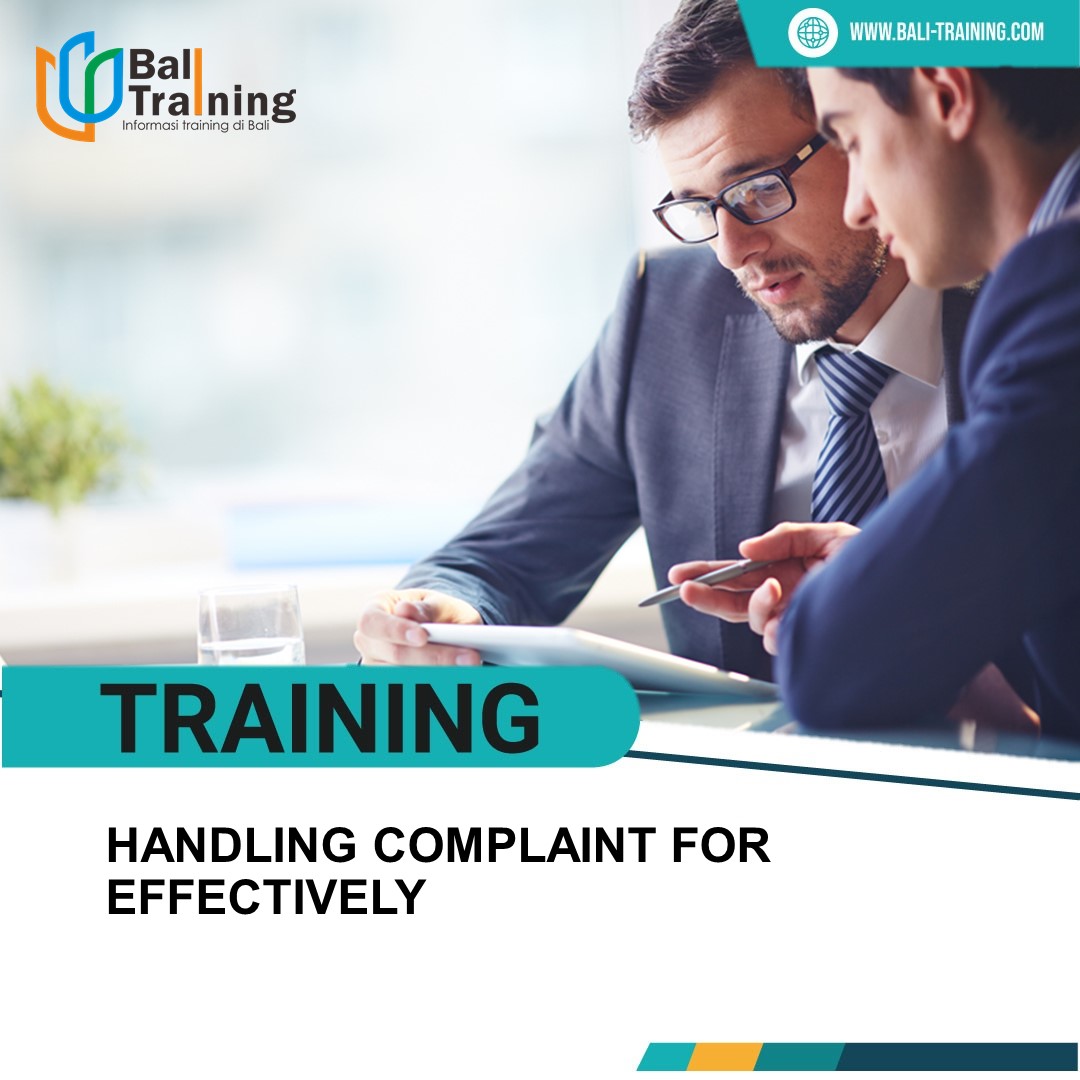 TRAINING HANDLING COMPLAINT FOR EFFECTIVELY