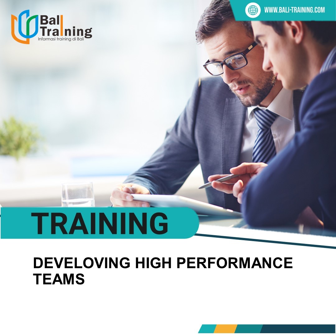 TRAINING DEVELOPING HIGH PERFORMANCE TEAMS