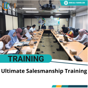 TRAINING ULTIMATE SALESMANSHIP TRAINING