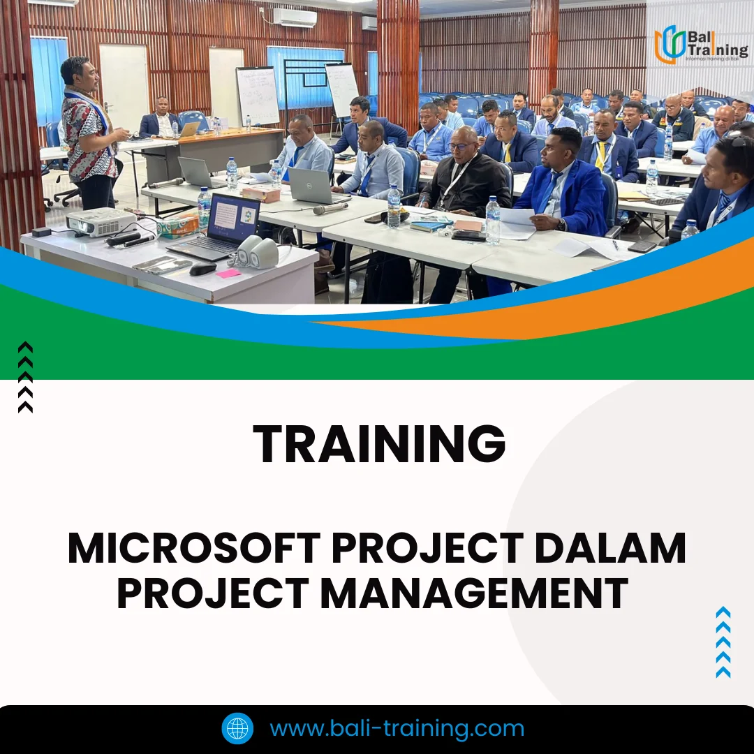 Training project management using microsoft project