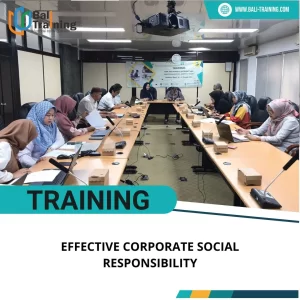 TRAINING EFFECTIVE CORPORATE SOCIAL RESPONSIBILITY