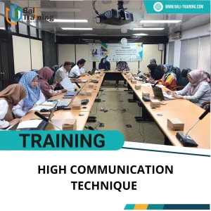 TRAINING HIGH COMMUNICATION TECHNIQUE