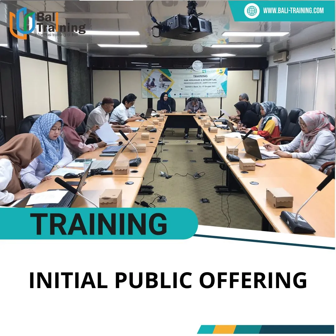 TRAINING INITIAL PUBLIC OFFERING