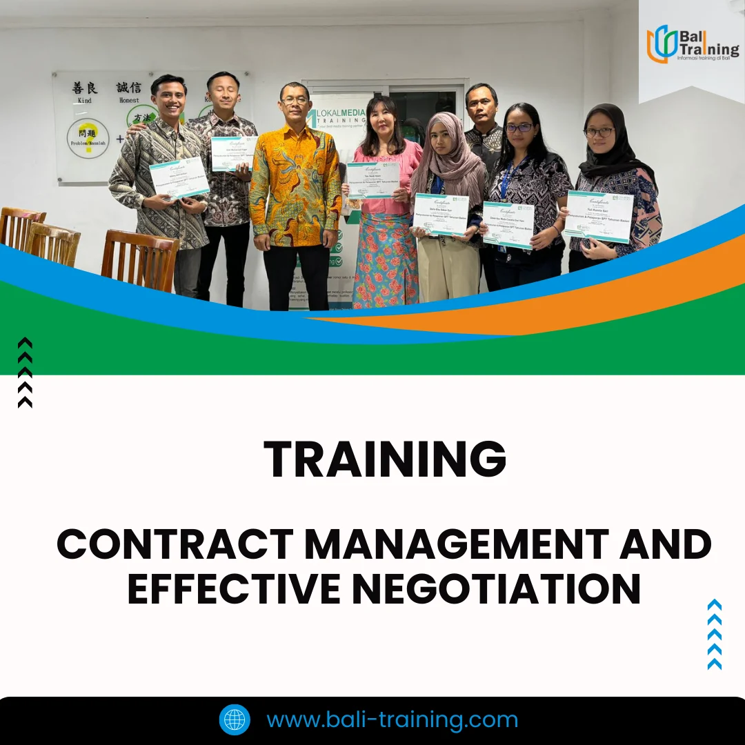 Training contract management