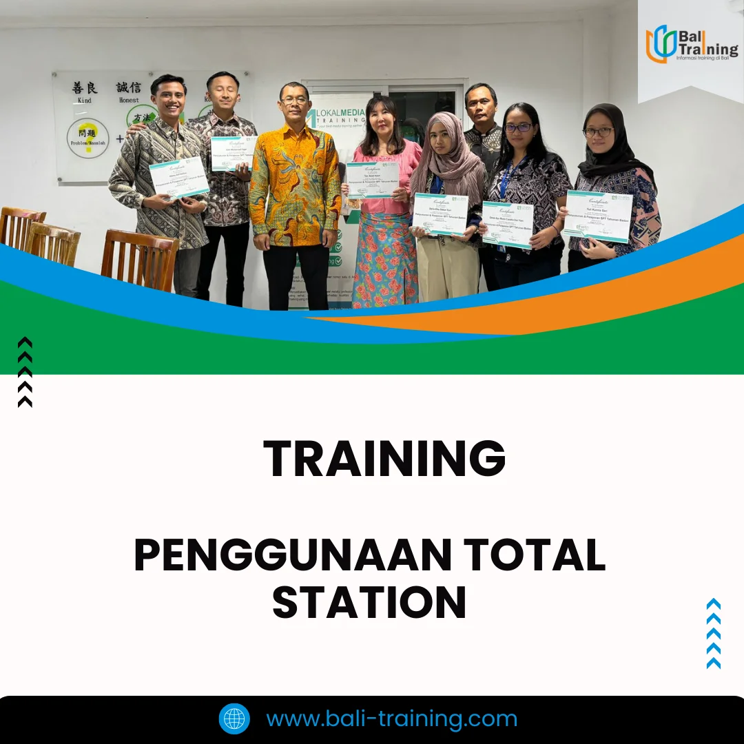 Training survei pemetaan total station
