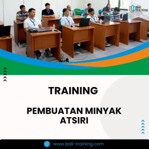 Training pengolahan minyak atsiri