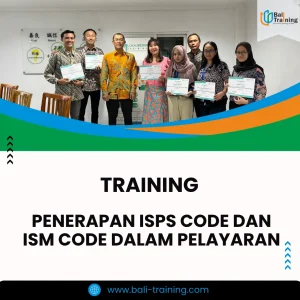 Training implementasi ISM Code pelayaran