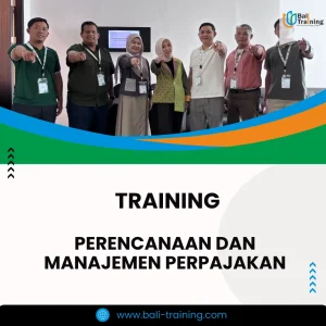Training pengelolaan pajak